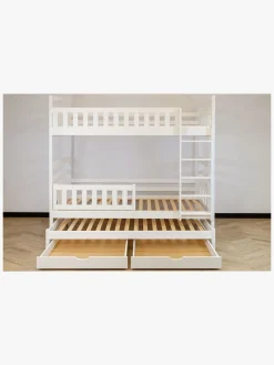 Lano Meble BLANKA Tribbelkøjeseng 90x200, Hvid