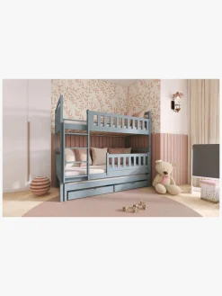 Lano Meble BLANKA Tribbelkøjeseng 90x200, Grå