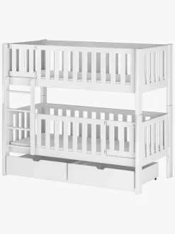 Lano Meble KSAWERY Køjeseng 80x180, Hvid