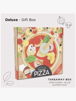 Le Toy Van Pizza & Toppings med Pizzaskærer