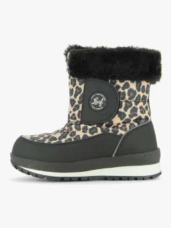 Leaf Nautisk Vinterstøvler, Leopard
