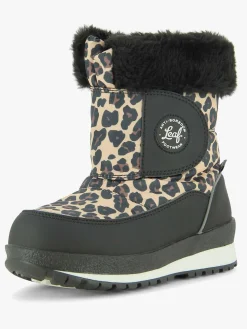 Leaf Nautisk Vinterstøvler, Leopard