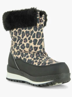 Leaf Nautisk Vinterstøvler, Leopard