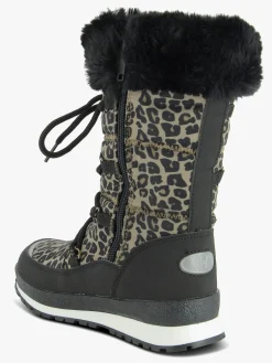 Leaf Ysby Vinterstøvler, Leopard