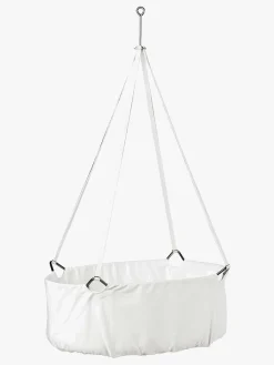 Leander Classic™ Vugge m. Madras, Hvid