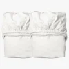Leander Stræklagen til Vugge 2-pak 40x80, White