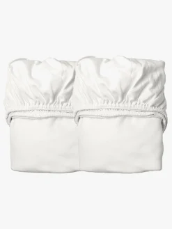 Leander Stræklagen til Vugge 2-pak 40x80, White