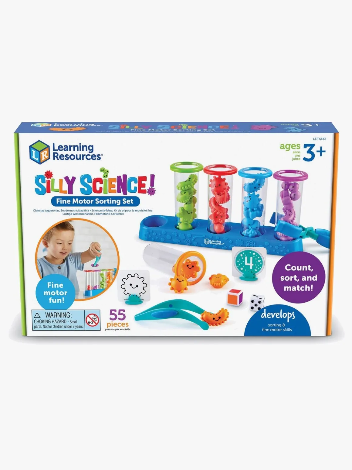Learning Resources Pædagogisk Legesæt Silly Science Finmotorik