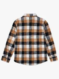 Levi's LVB Buffalo Check Flonnelskjorte, Jet Black