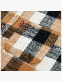 Levi's LVB Buffalo Check Flonnelskjorte, Jet Black