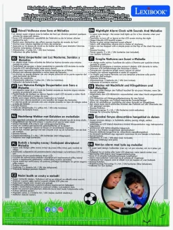 Lexibook Fodbold Vækkeur