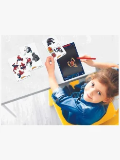 Lexibook Marvel Spider-Man Tegnetablet med Stencilskabeloner