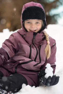 Lindberg Alpine Flyverdragt, Dry Rose/Plum