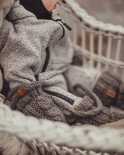 Lindberg Bormio Fleecedragt, Grey Melange