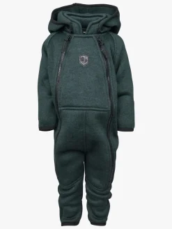 Lindberg Bormio Fleecedragt, Dark Mint