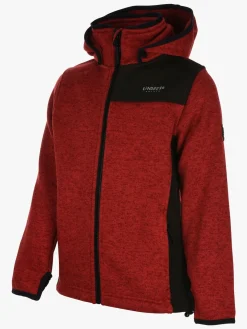 Lindberg Bormio Fleecetrøje, Red