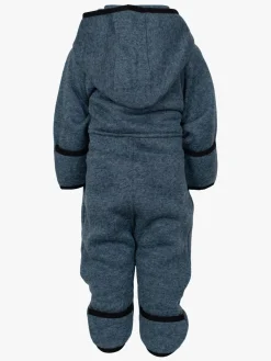 Lindberg Bormio Vindtæt Fleecedragt, Blå