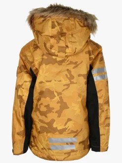 Lindberg Camo Vinterjakke, Yellow
