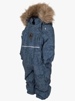 Lindberg Colden Babyflyverdragt, Denim/Blå