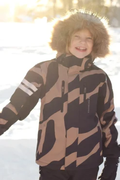 Lindberg Colden Vinterjakke, Beige/Black