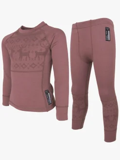 Lindberg Kåbdalis Skiundertøj Merino, Rose