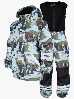 Lindberg Lekhyttan Foret Regnsæt, Light Blue/Brown