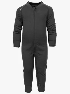 Lindberg Merino Skiundertøj, Black Melange