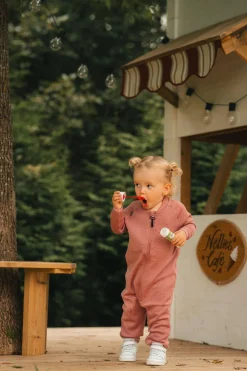 Lindberg Rocco Merino Babyflyverdragt, Rose