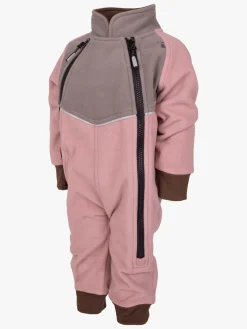 Lindberg Stormy Vindtæt Fleecedragt, Grå/Blush