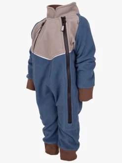 Lindberg Stormy Vindtæt Fleecedragt, Grå/Mørkeblå