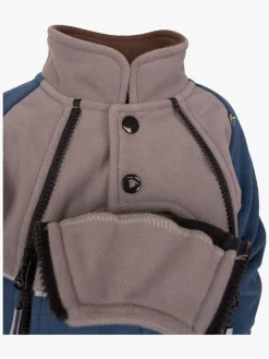 Lindberg Stormy Vindtæt Fleecedragt, Grå/Mørkeblå