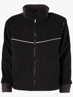 Lindberg Stormy Vindtæt Vindtæt Fleecetrøje, Sort