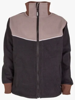 Lindberg Stormy Vindtæt Vindtæt Fleecetrøje, Sort/Grå