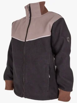 Lindberg Stormy  Vindtæt Vindtæt Fleecetrøje, Sort/Grå