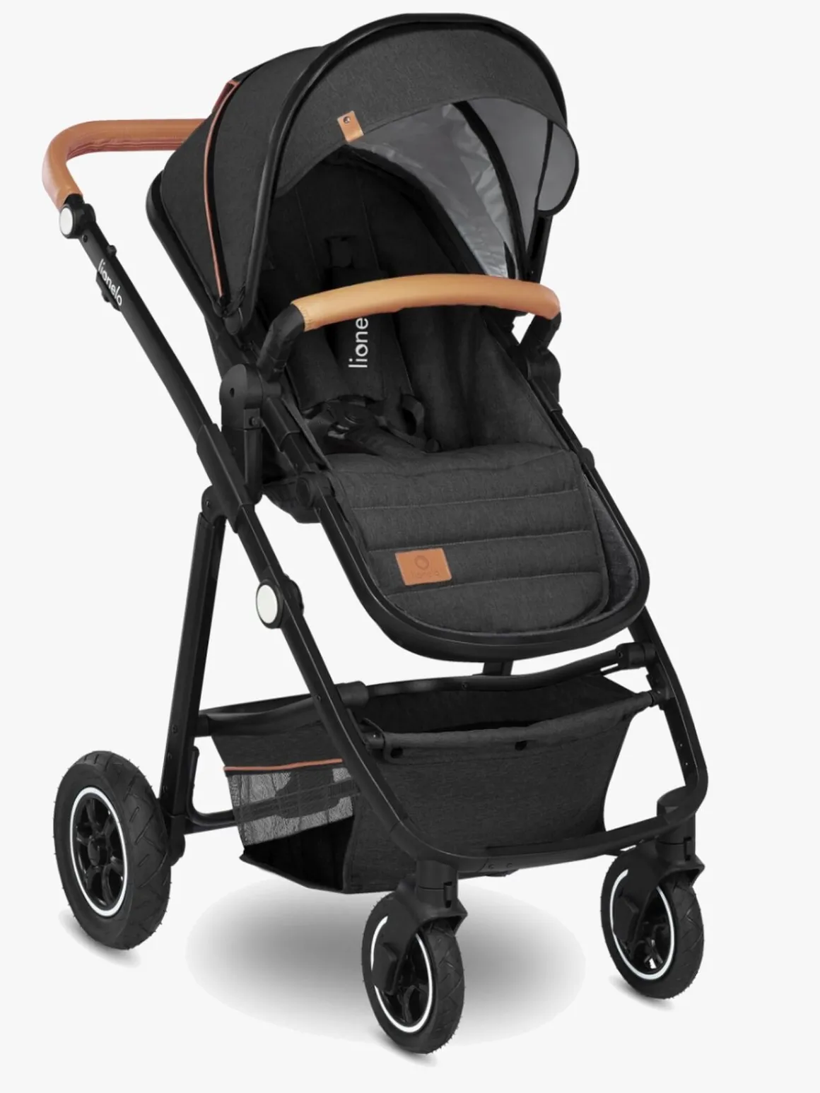 Lionelo Amber 2-in-1 Duovogn, Grey Graphite