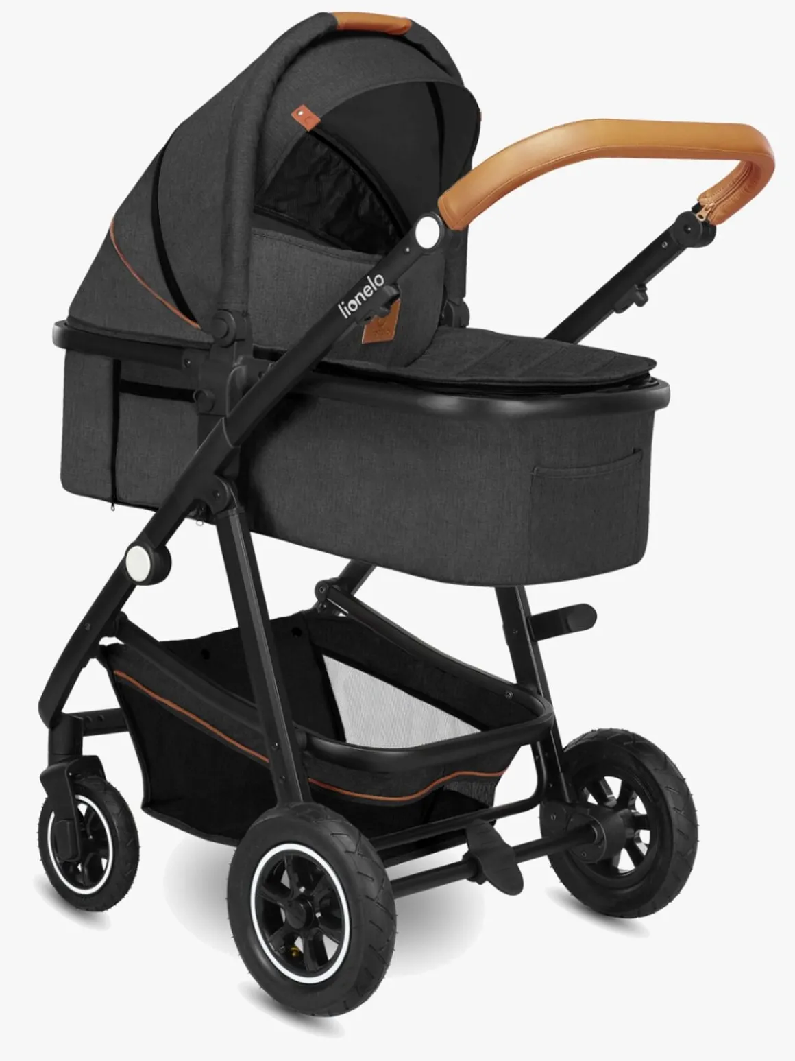Lionelo Amber 2-in-1 Duovogn, Grey Graphite