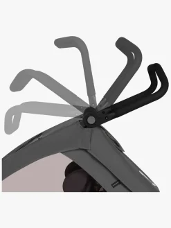 Lionelo Cama Cykelanhænger, Grey Graphite