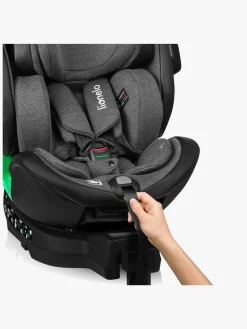 Lionelo Harmony i-Size Autostol, Grey Graphite Leather
