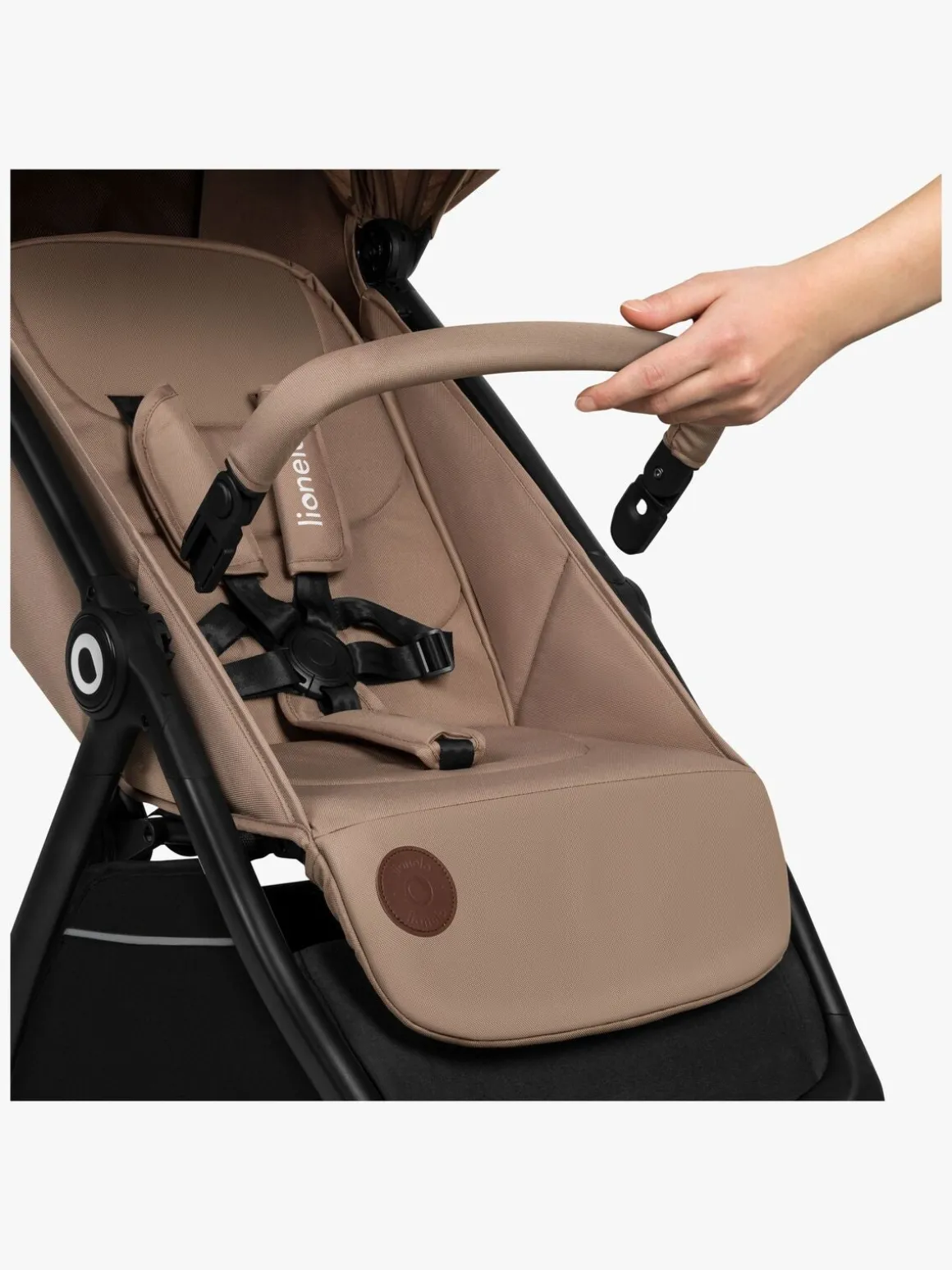 Lionelo Ingrid Klapvogn, Beige Sand