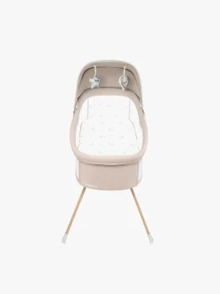 Lionelo Malin Evo Bedside Crib, Beige Natural