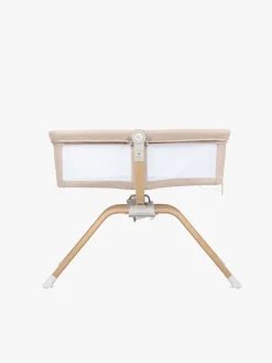 Lionelo Malin Evo Bedside Crib, Beige Natural
