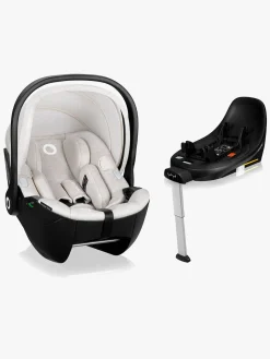 Lionelo Moxie i-Size Autostol Baby inkl. Base, Beige Sand