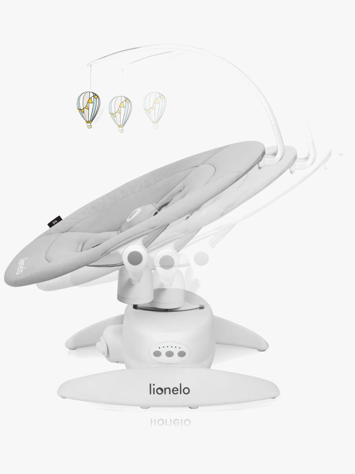 Lionelo Skråstol IRIS, Grey Concrete