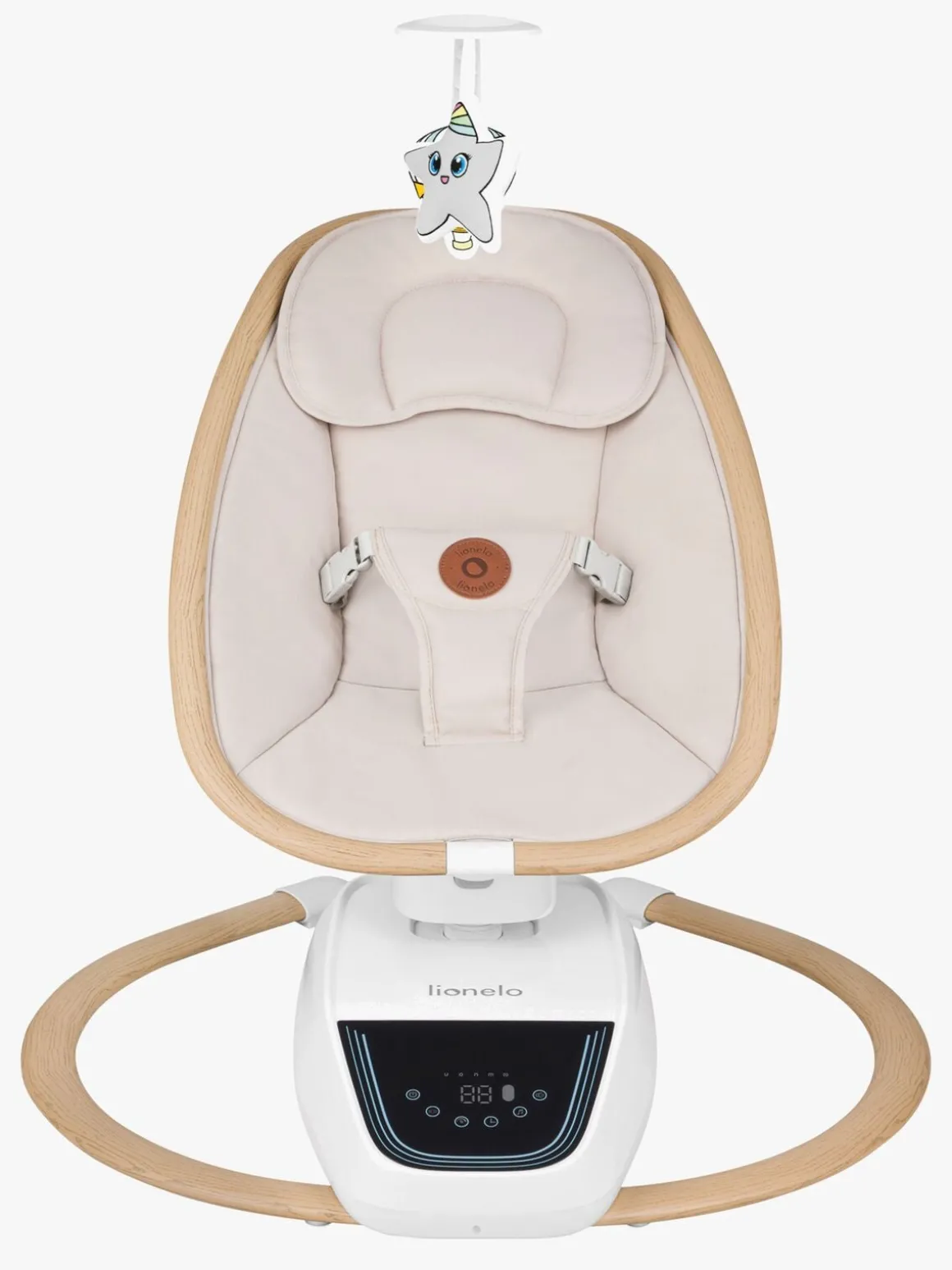 Lionelo Skråstol OLIVIA, Beige Natural