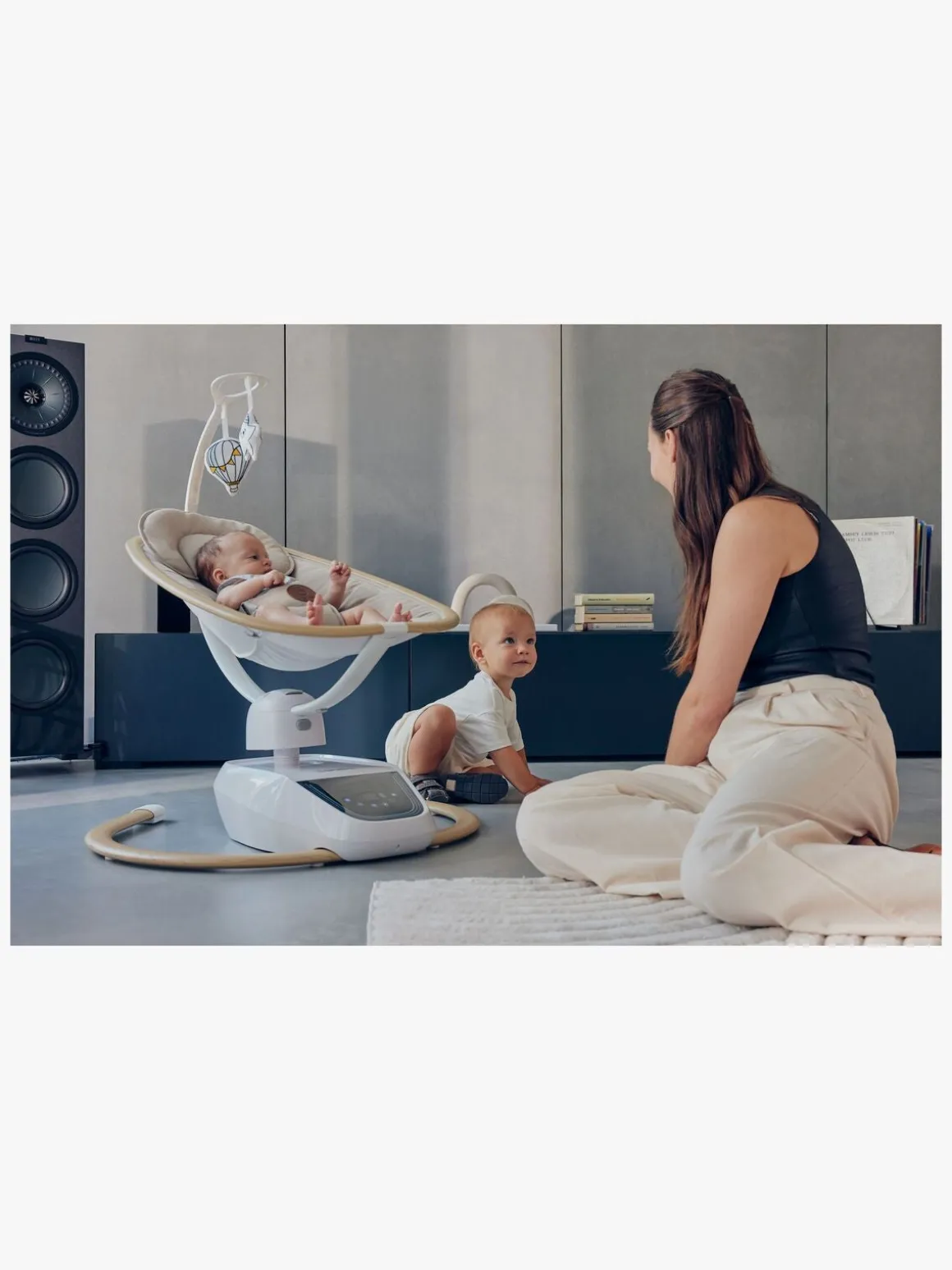 Lionelo Skråstol OLIVIA, Beige Natural