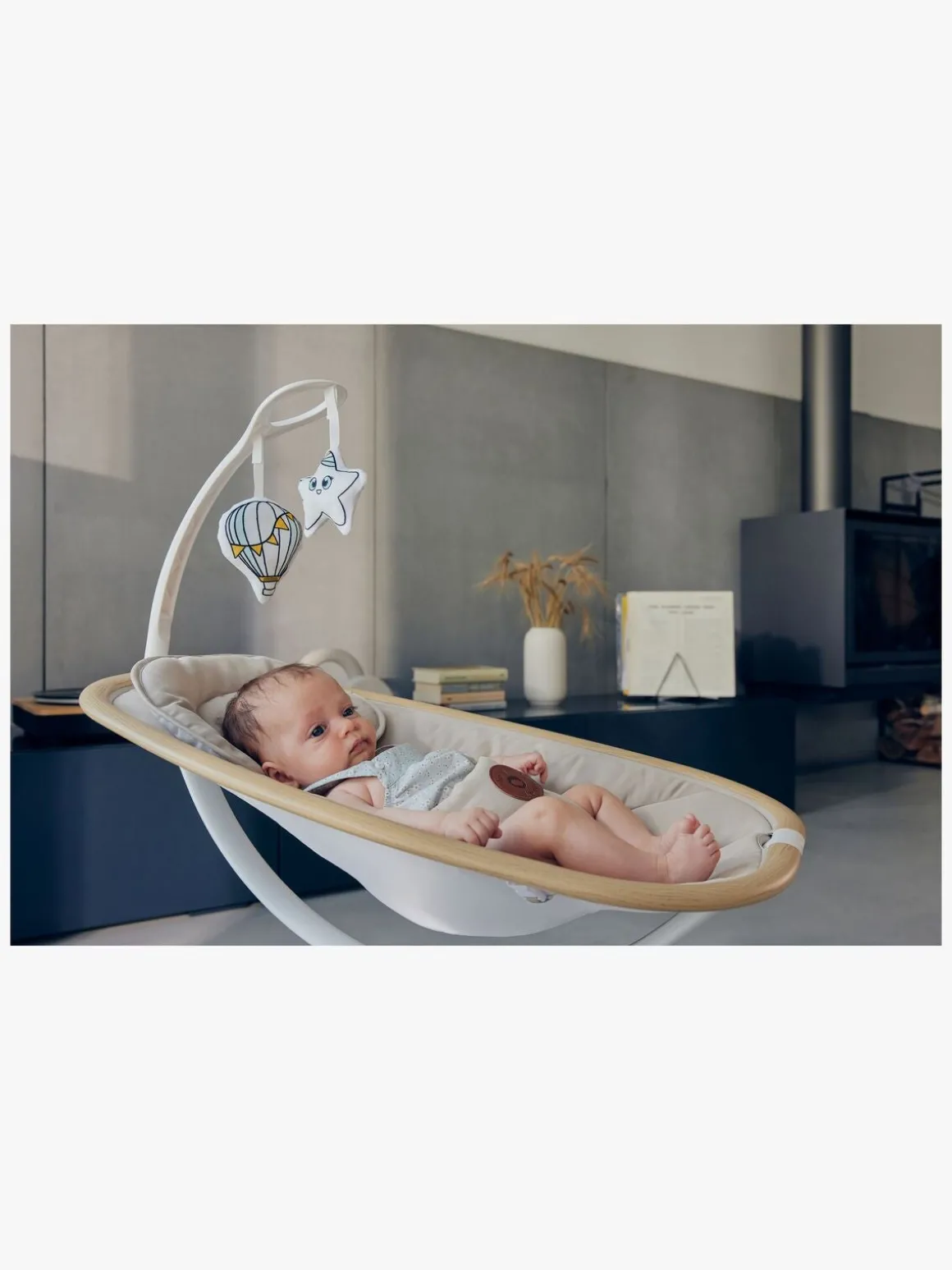 Lionelo Skråstol OLIVIA, Beige Natural