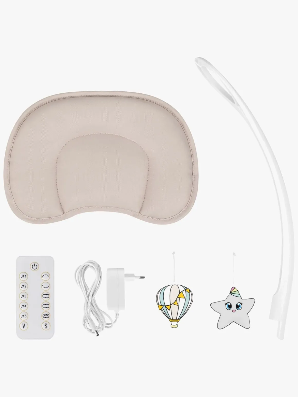 Lionelo Skråstol OLIVIA, Beige Natural