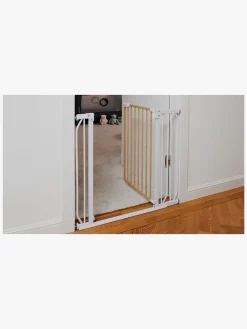 Lionelo Truus Slim Sikkerhedsgitter, White/Natural