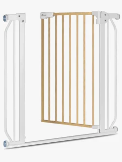 Lionelo Truus Slim Sikkerhedsgitter, White/Natural