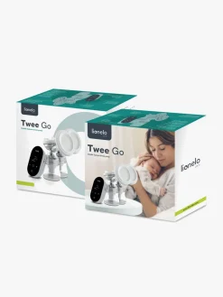 Lionelo Twee Go Elektrisk Dobbelt Brystpumpe, Grey Concrete